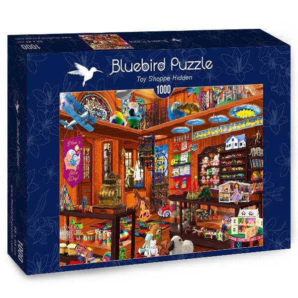 Bluebird puslespill: Retro Toy Shop 1000 brikker