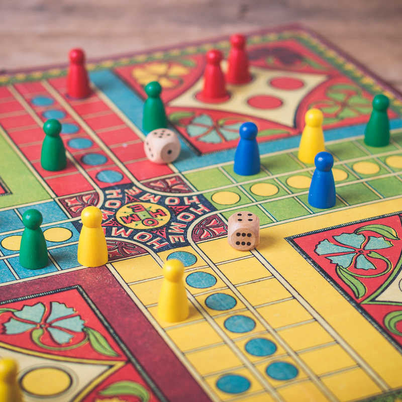 Retro Ludo-spill