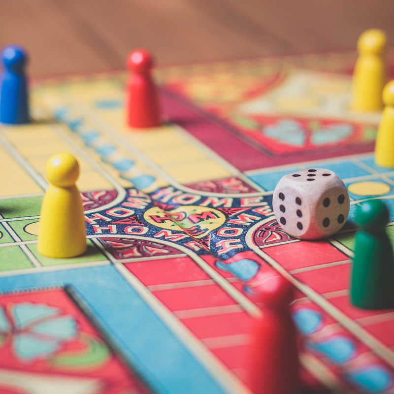 Retro Ludo-spill