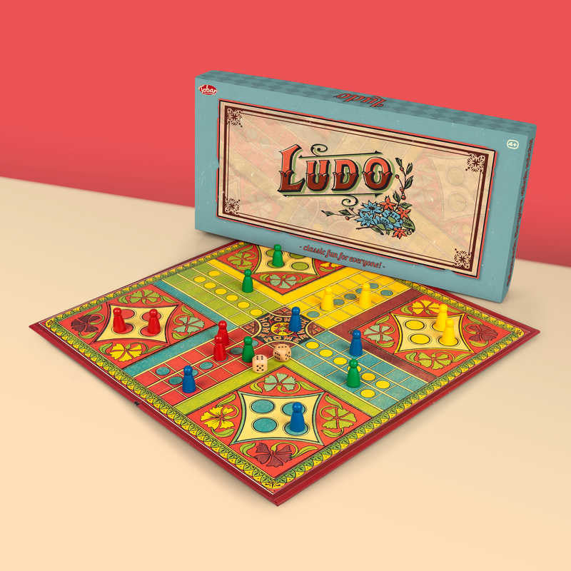 Retro Ludo-spill