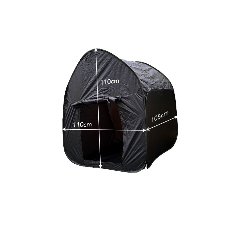 Mørkt sensorisk pop up telt - enkelt å sette opp