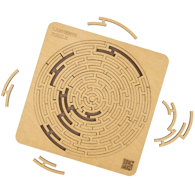 Quest Puzzles - 3 utfordrende puslespill uten motiv