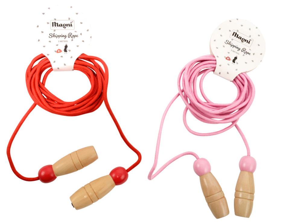 Langt hoppetau 5 meter - slengtau for barn