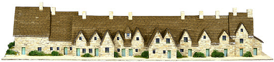 Byggesett for voksne: Bibury Arlington Row