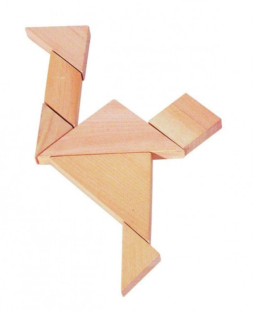 Tangram hjernetrim-spill