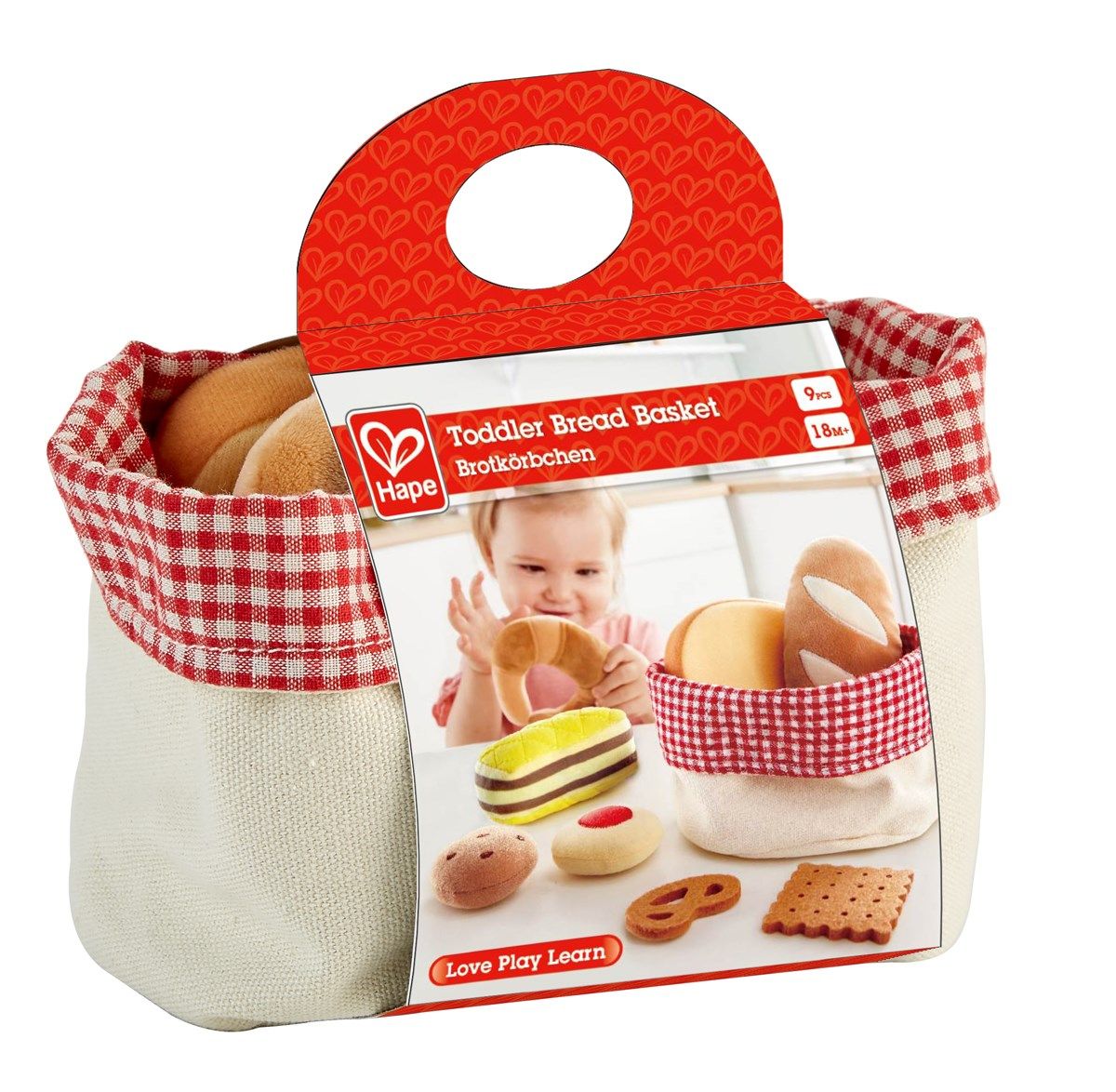 Hape Brødkurv med innhold - rollelek