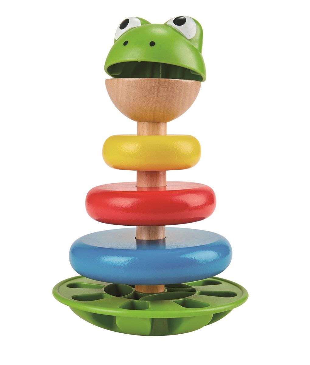 Hape Frosk Stable -og vippefigur med lyd