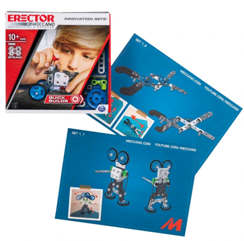 Meccano byggesett 1 - Raske byggeprosjekter