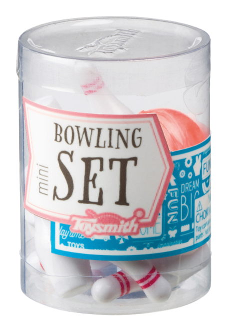 Mini-Bowling spill