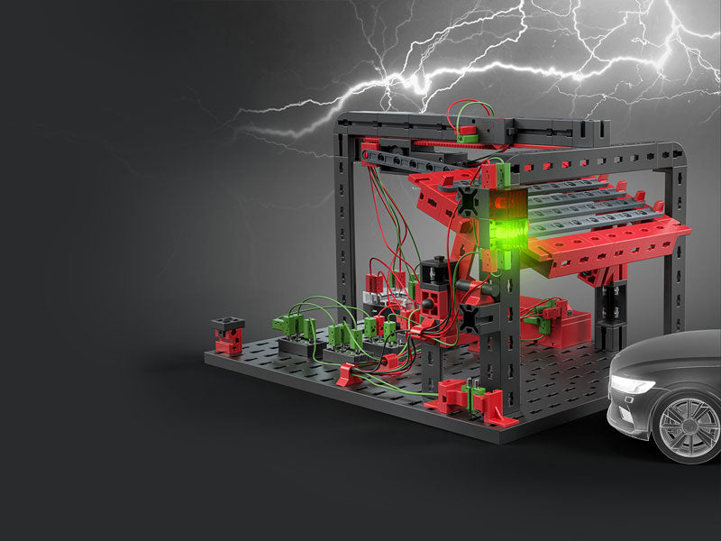 FischerTechnik E-Tronic elektronikksett for barn