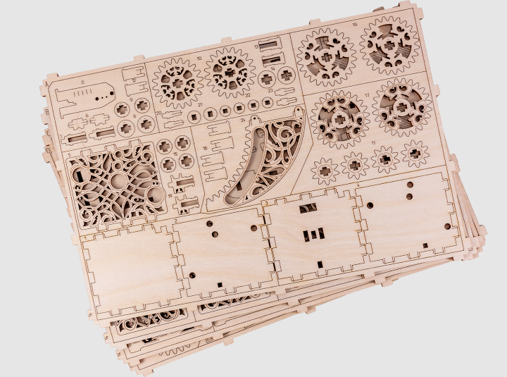 Wooden City byggesett for voksne: Mystisk boks