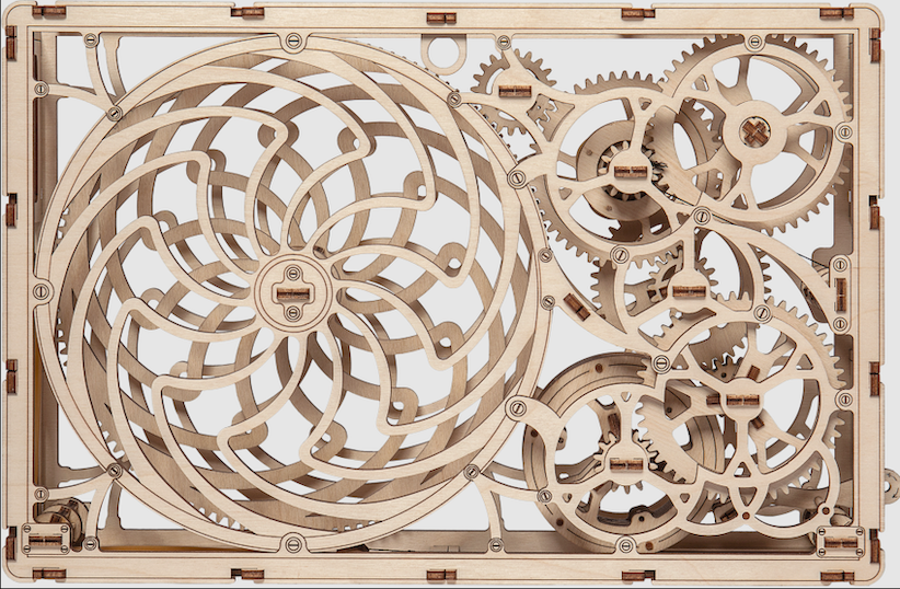 Wooden City byggesett for voksne: Kinetisk bilde