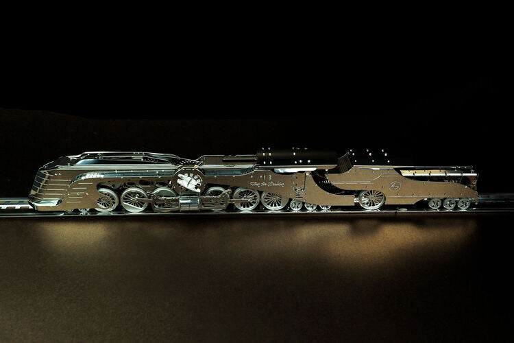 Time for machine byggesett metall voksne: Dazzling Steamliner damptog