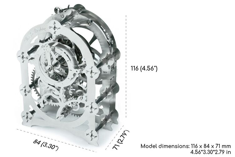 Time For Machine byggesett metall voksne: Mysterious Timer 2