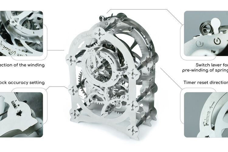 Time For Machine byggesett metall voksne: Mysterious Timer 2