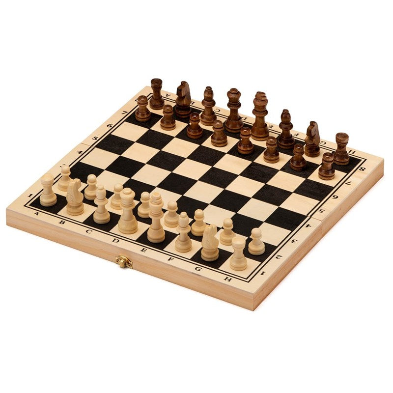 Spillpakke sjakk, dam og backgammon