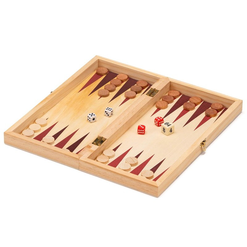 Spillpakke sjakk, dam og backgammon