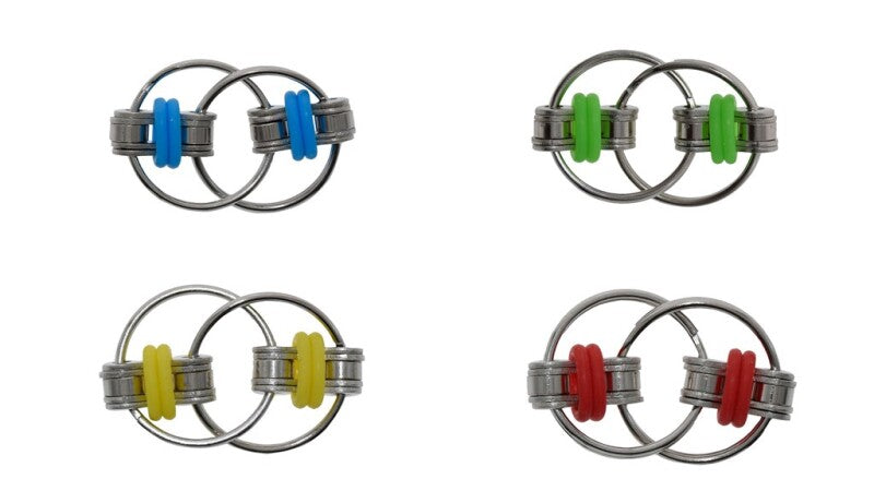 Flip-ring fidgetleke