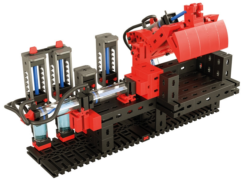 FischerTechnik byggesett for barn: Hydraulikk