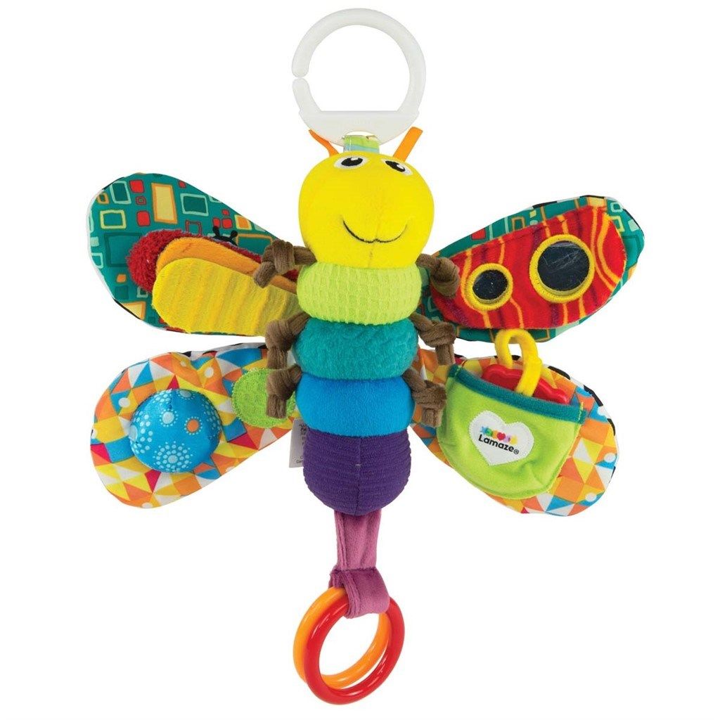 Lamaze babyleke: Ildfluen Freddy