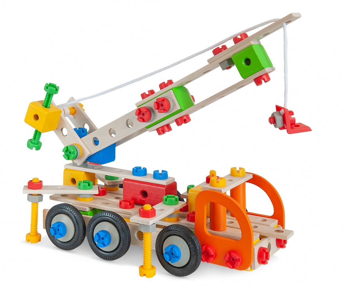 EH Constructor byggesett av tre: Mobilkran