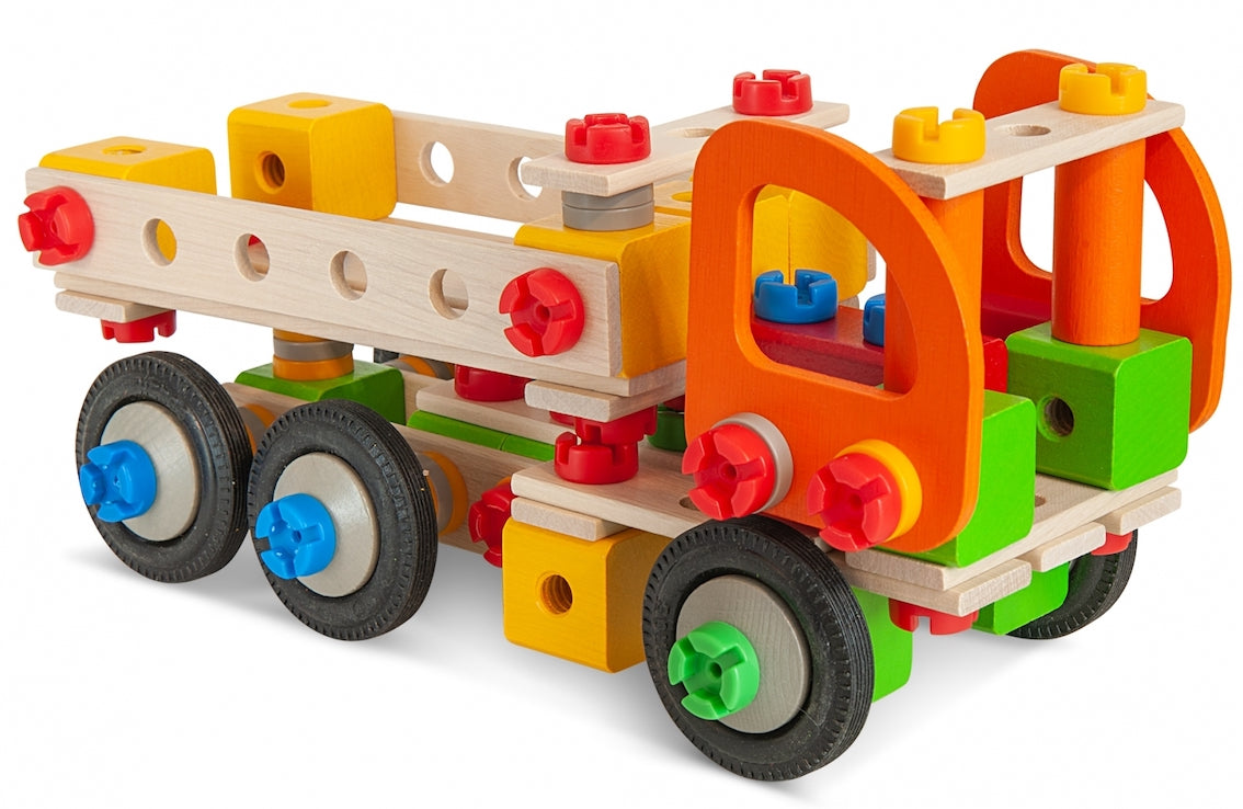 EH Constructor byggesett av tre: Mobilkran