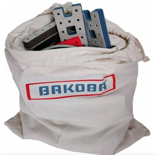 Bakoba mykt byggesett for barn: Jumbosett 188 deler