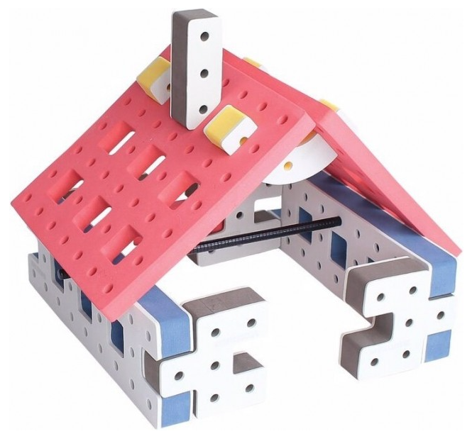 Bakoba mykt byggesett for barn: Jumbosett 188 deler