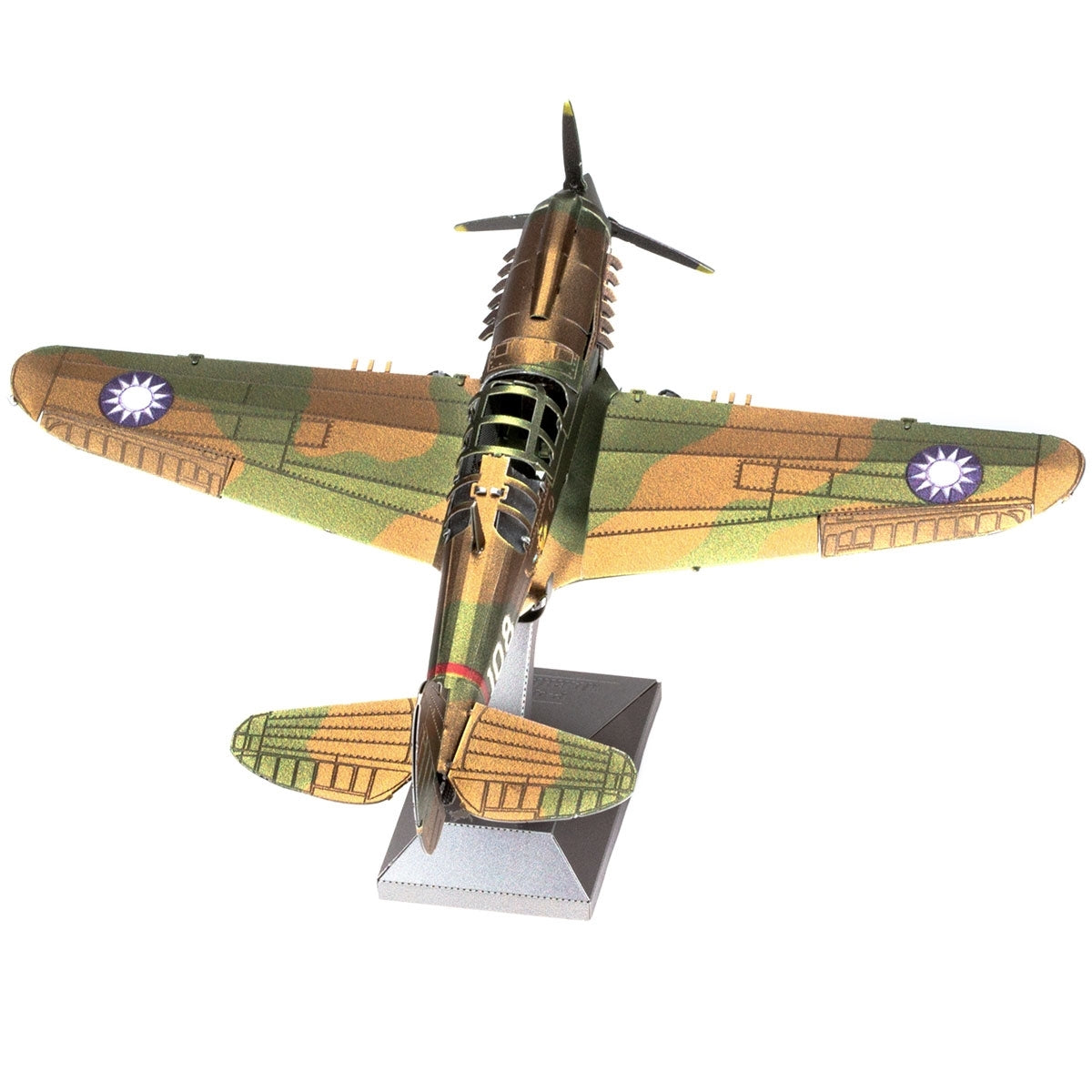 Byggesett metall for voksne: P-40 Warhawk jagerfly