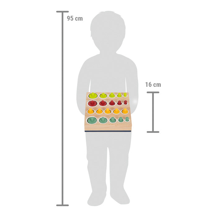 Montessori sorteringsspill for barn