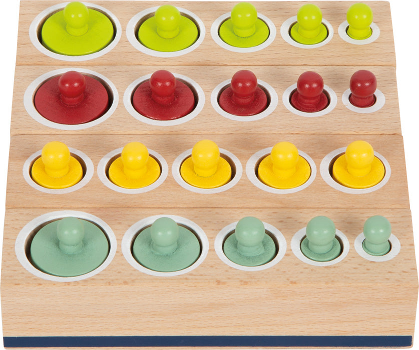 Montessori sorteringsspill for barn