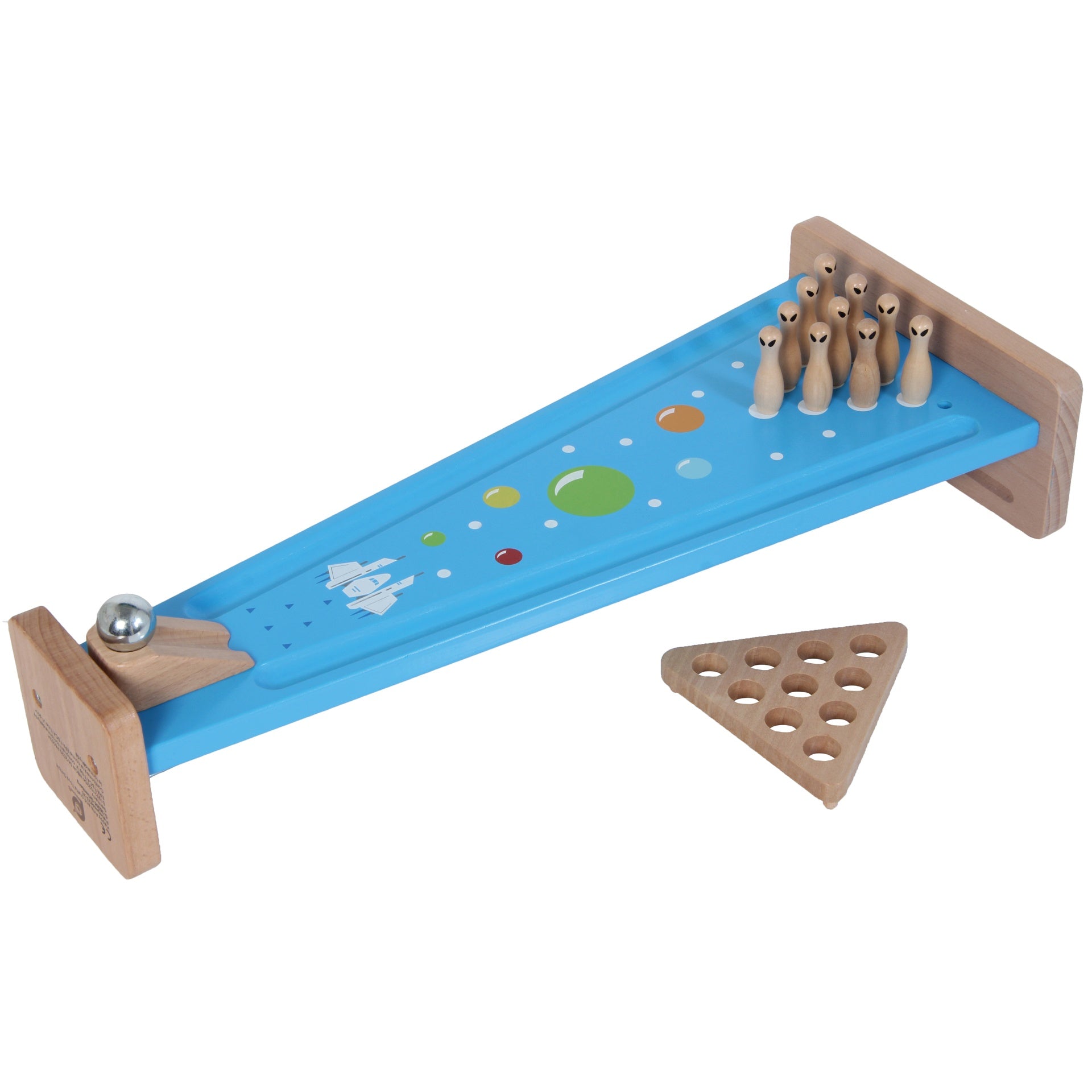Pintoy 2-i-1 spill: Rulle og bowling
