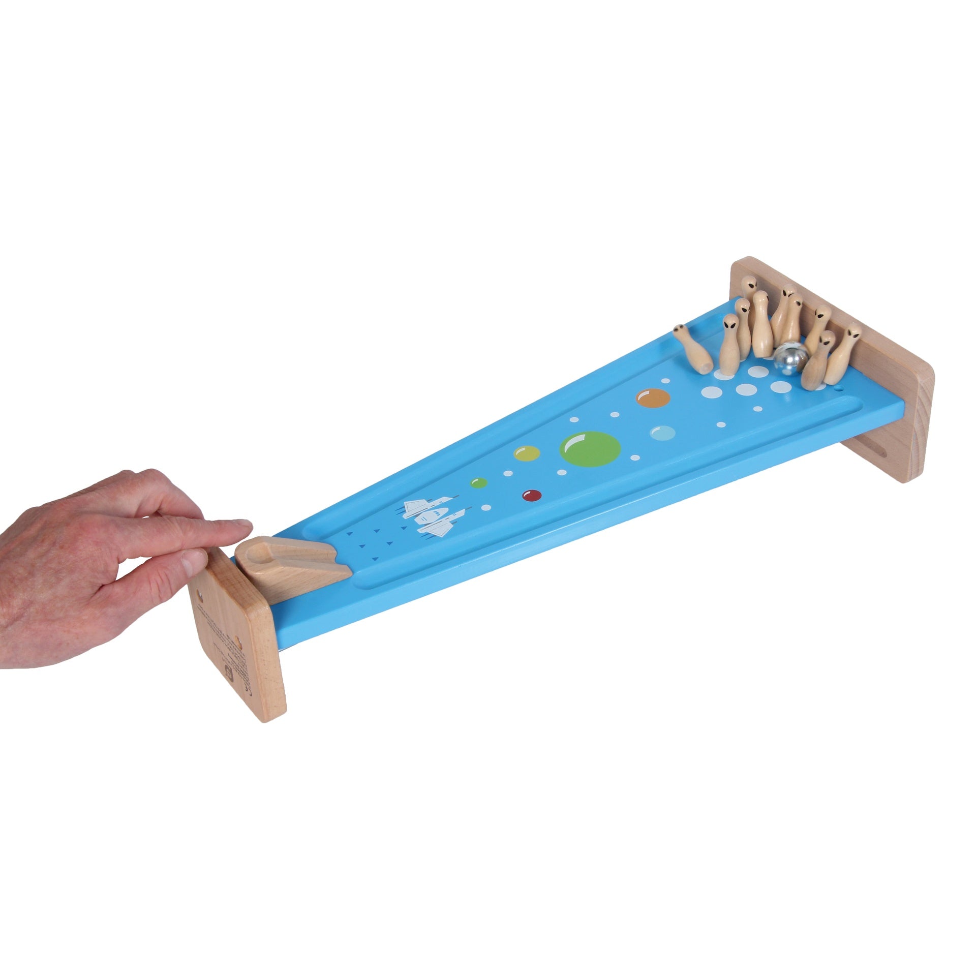 Pintoy 2-i-1 spill: Rulle og bowling