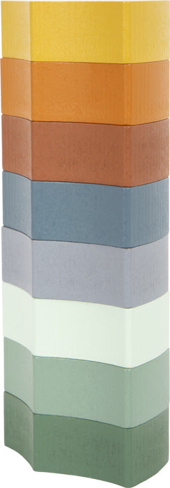 Montessori mosaikk og puslespill av tre