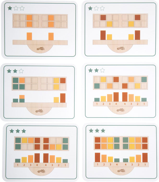 Montessori balanseleke av tre