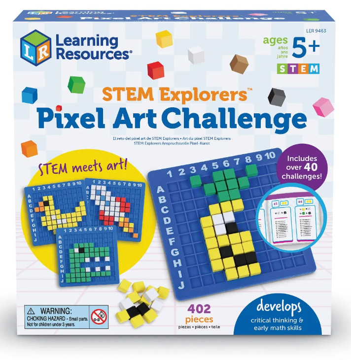 STEM-læreleke Pixel Art Challenge