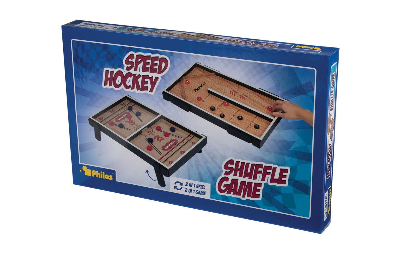 Shuffle game og Speed Hockey - 2-i-1 spill