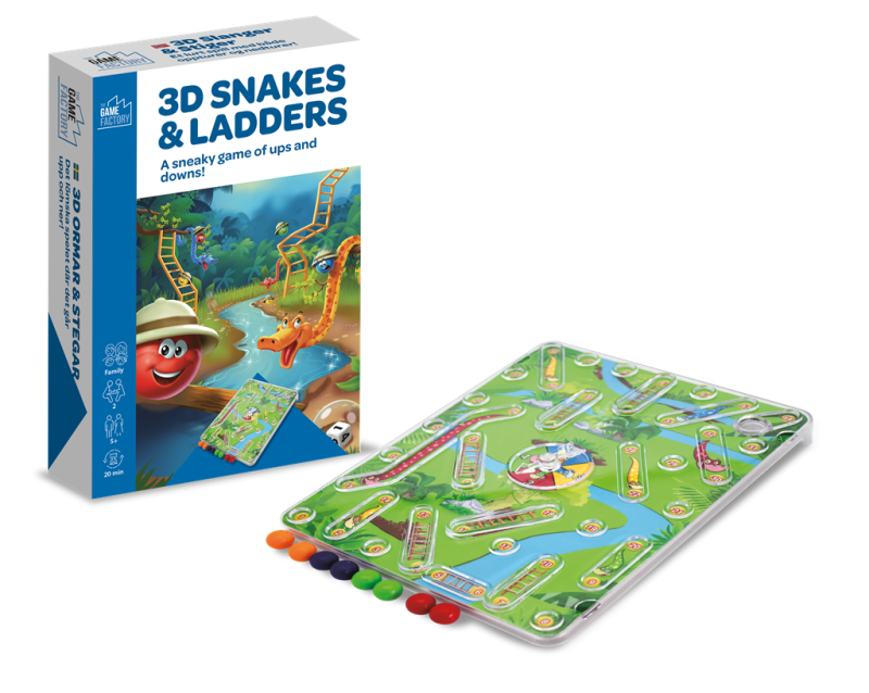 Reisespill Snakes & Ladders