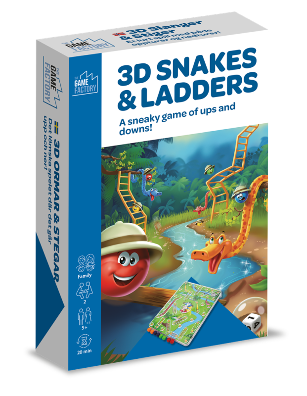 Reisespill Snakes & Ladders