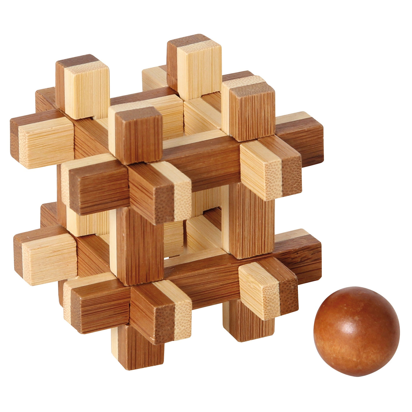 Bamboo-puzzle Kulen i fengselet - hjernetrimmer