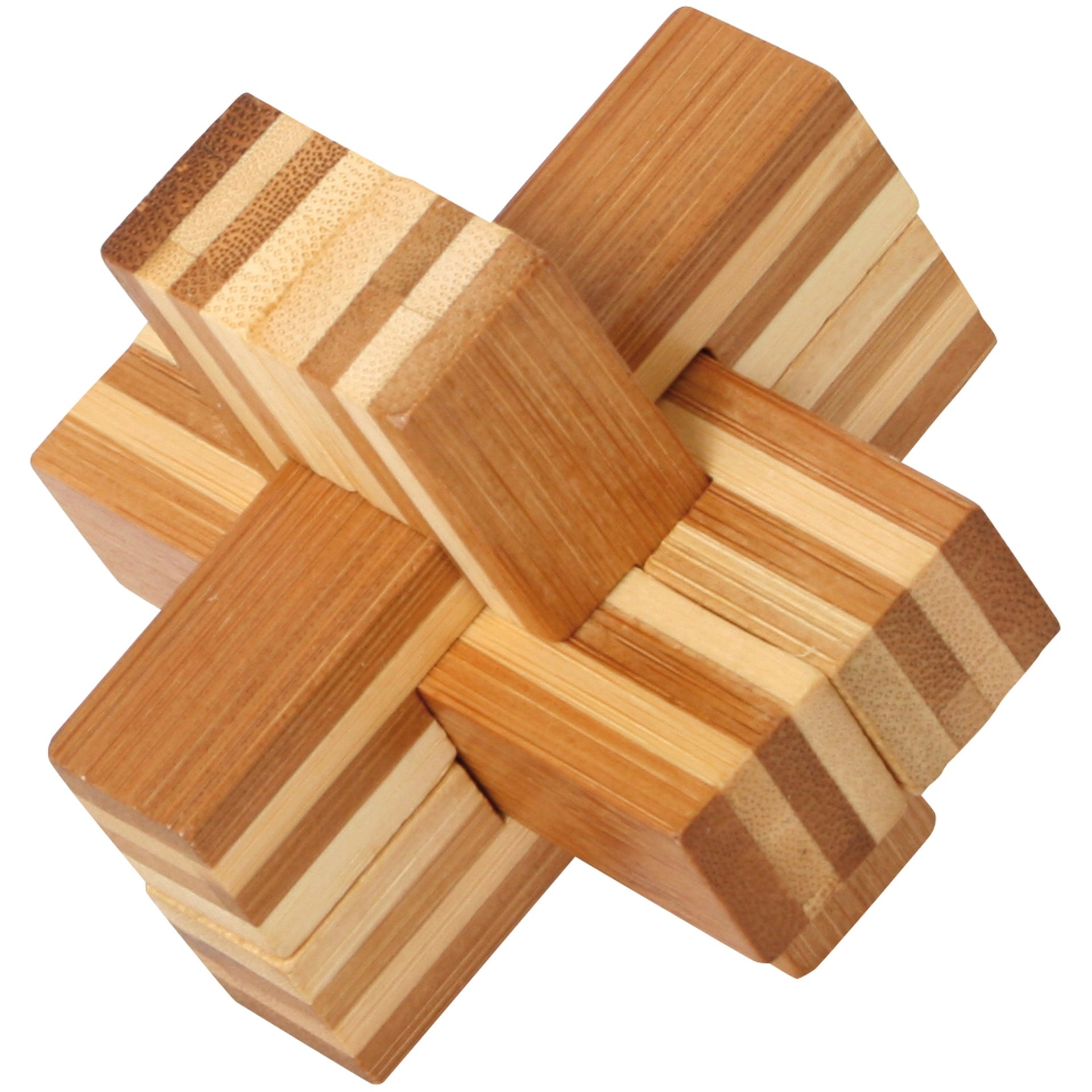 Bamboo-puzzle Knuten - hjernetrimmer