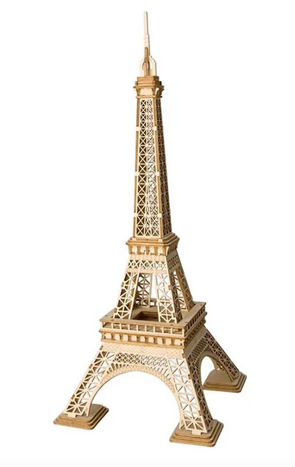 Rolife 3D puslespill av tre: Eiffeltårnet