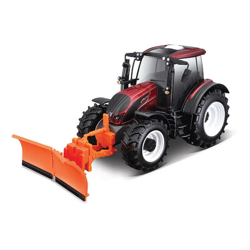 Bburago Valtra traktor med snøplog