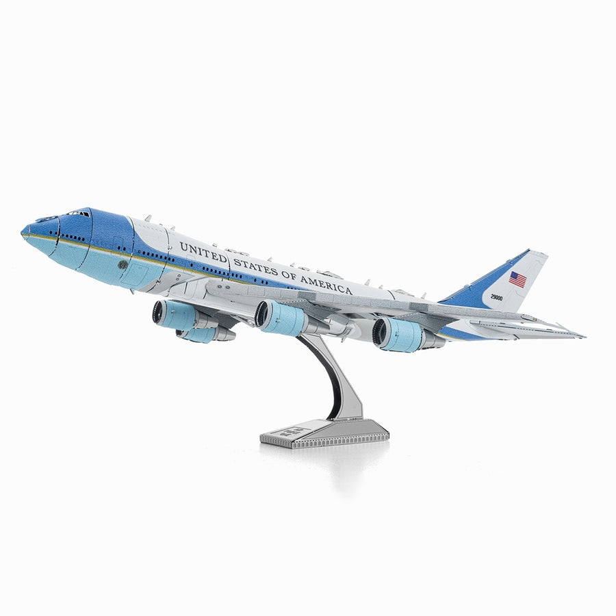 Byggesett metall for voksne: Boeing 747 Air Force One - presidentflyet