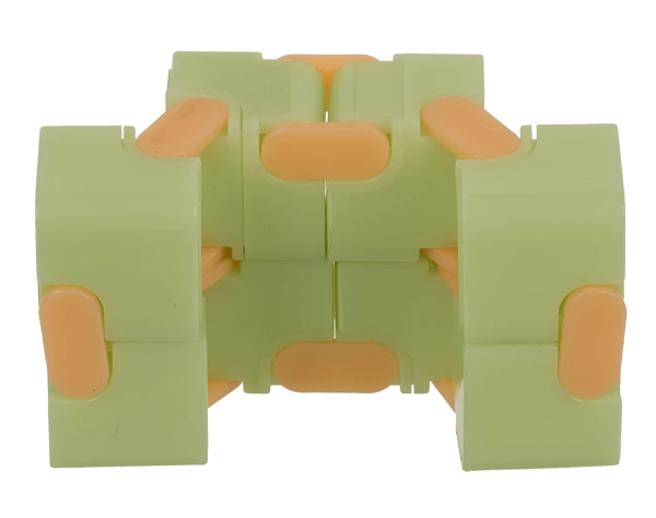 Infinity cube fidgetleke - lyser i mørket