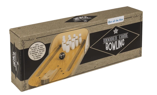 Mini-bowling bordspill