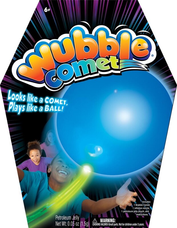 Wubble Bobleball Komet med LED-lys