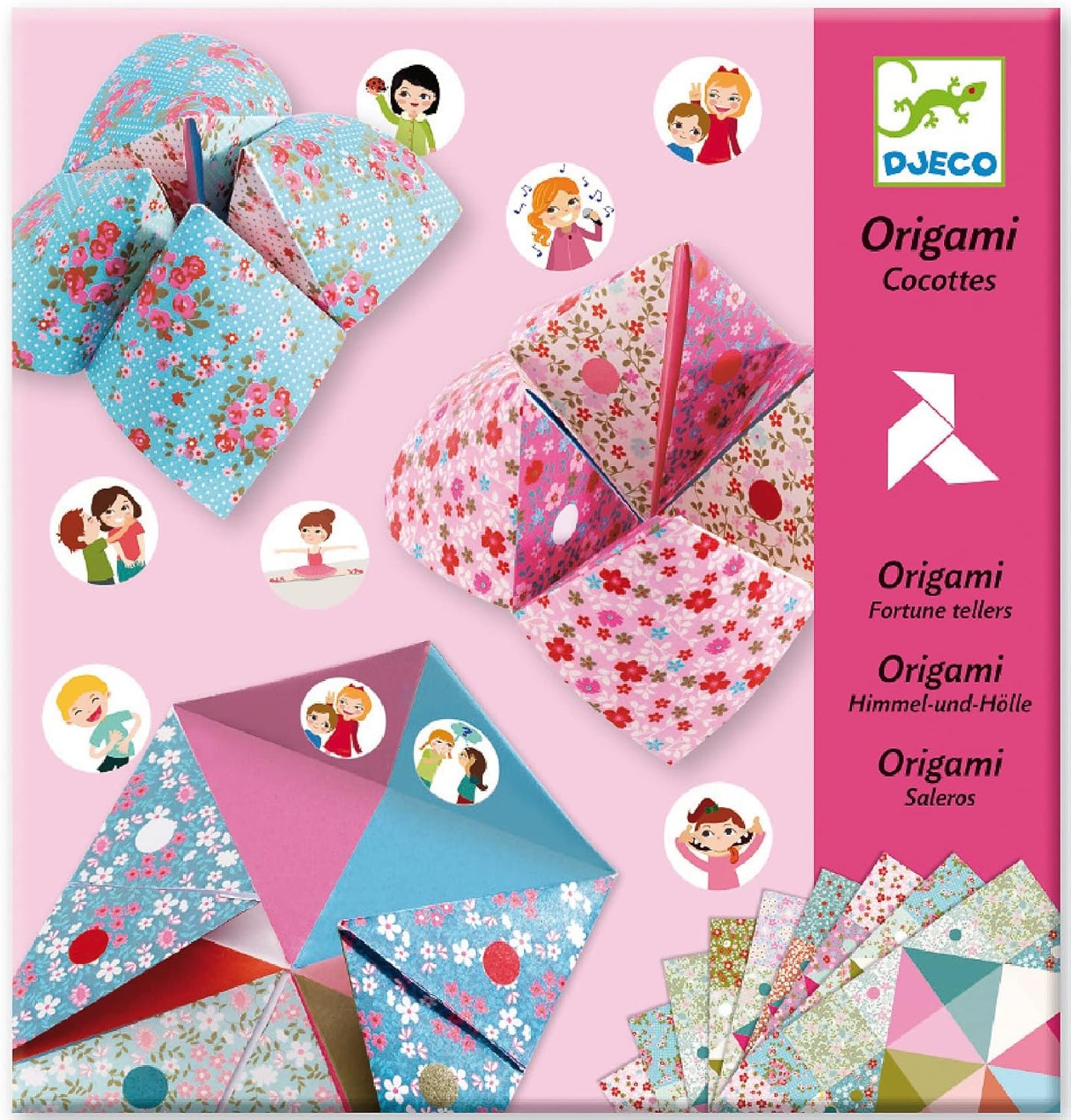 Formingssett for barn: Origami spå