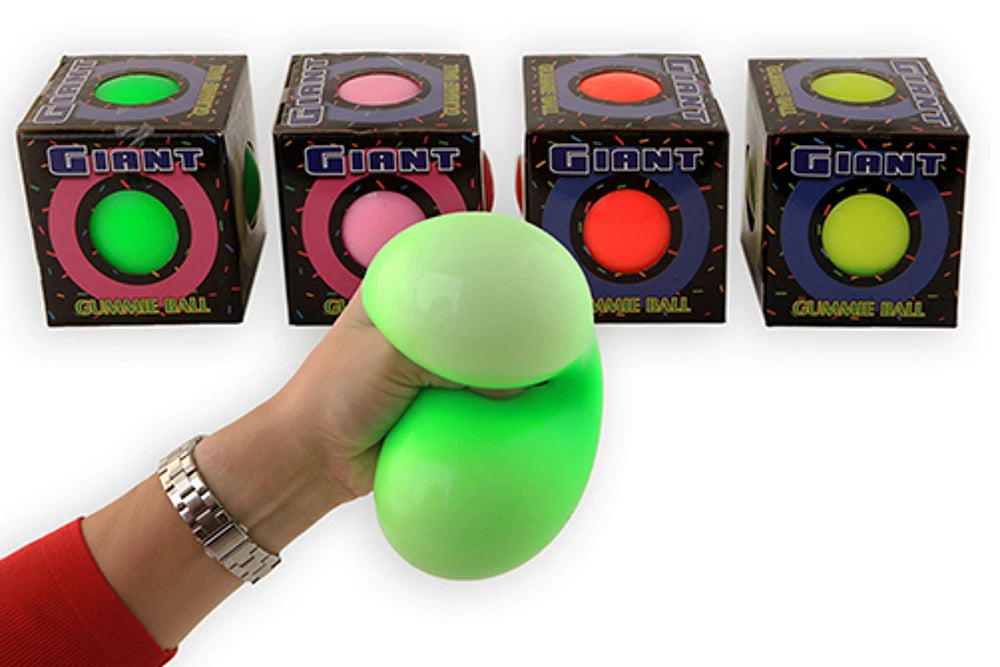 Stor og myk klemmeball