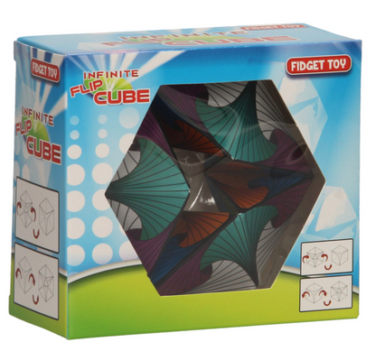 Fidget-leketøy Flip Cube